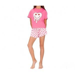 NEW AZARHIA printed butterfly shorts in pink